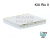 Фильтр салона MANN-FILTER CU 2336 KIA Rio II