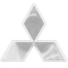 Эмблема хром SKYWAY Mitsubishi  68*60мм