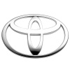 Эмблема хром SKYWAY  Toyota  140х95мм
