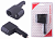 Разветвитель прикуривателя 1 гнездо+ USB SKYWAY черн., предохран. 10А, USB 1A
