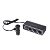 Разветвитель прикуривателя3 гнезда+USB SKYWAY черн., предохран. 5А, USB 2А